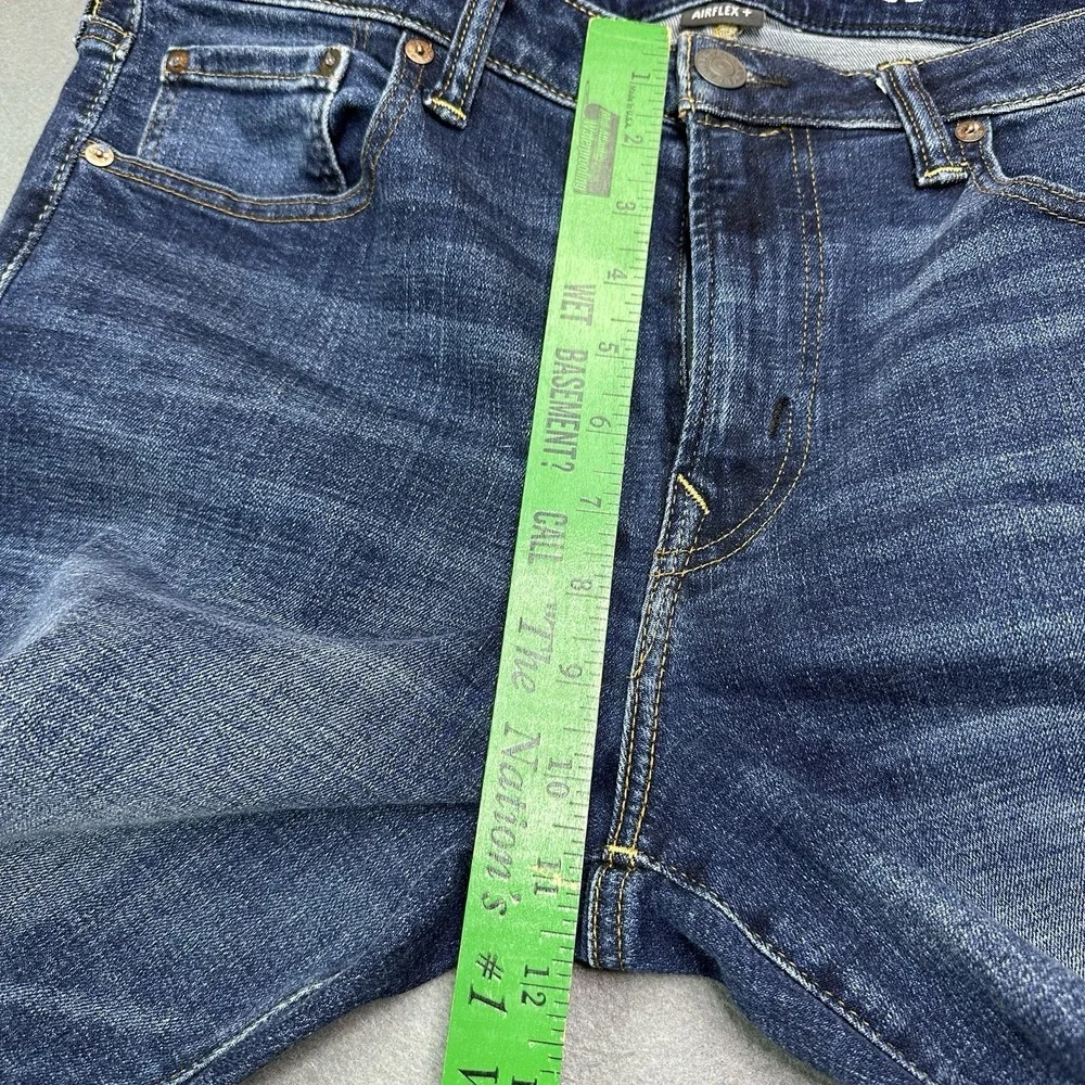 American Eagle Original Straight Jeans Men's 34x32 AirFlex+ Stretch Denim